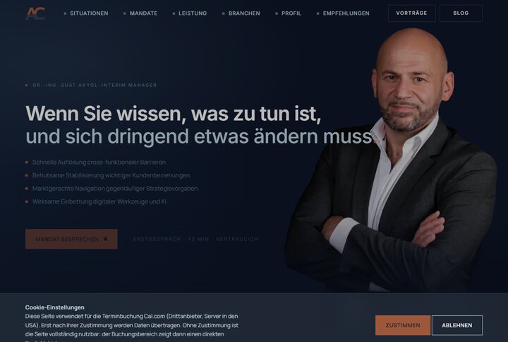 Startseite von akyol.de